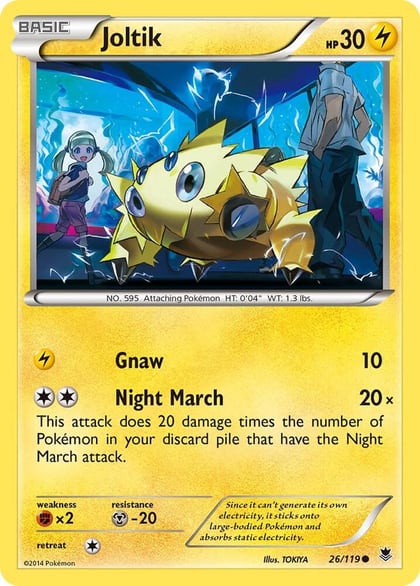 Joltik, XY - Phantom Forces 26/119