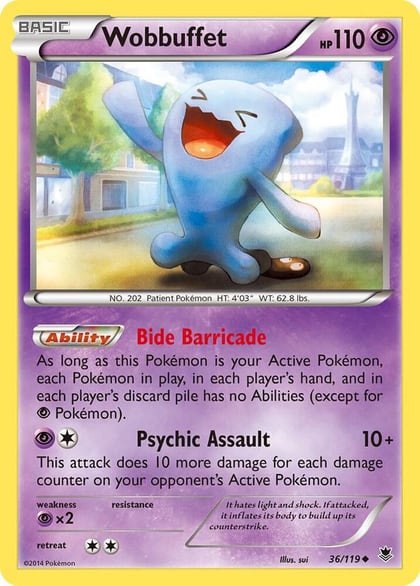 Wobbuffet, XY - Phantom Forces 36/119