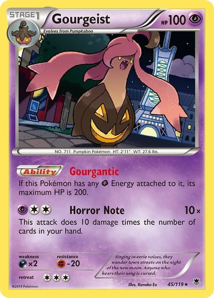 Gourgeist, XY - Phantom Forces 45/119