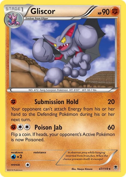 Gliscor, XY - Phantom Forces 47/119