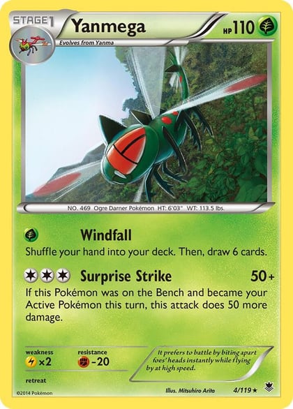Yanmega, XY - Phantom Forces 4/119