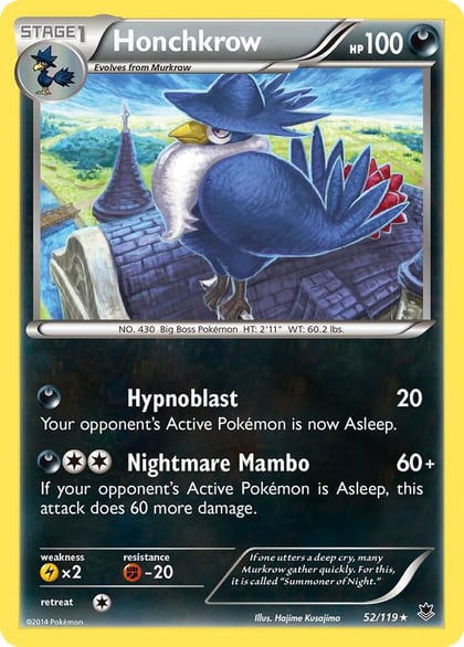 Honchkrow, XY - Phantom Forces 52/119