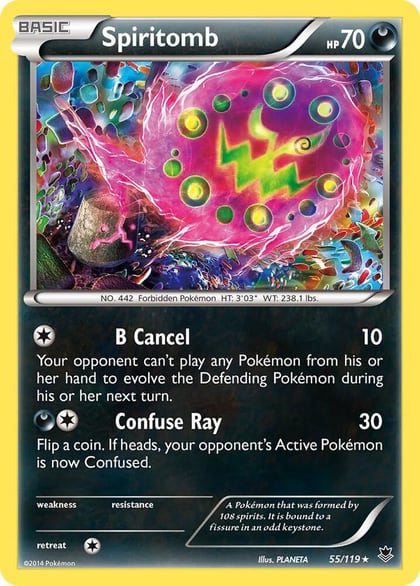 Spiritomb, XY - Phantom Forces 55/119