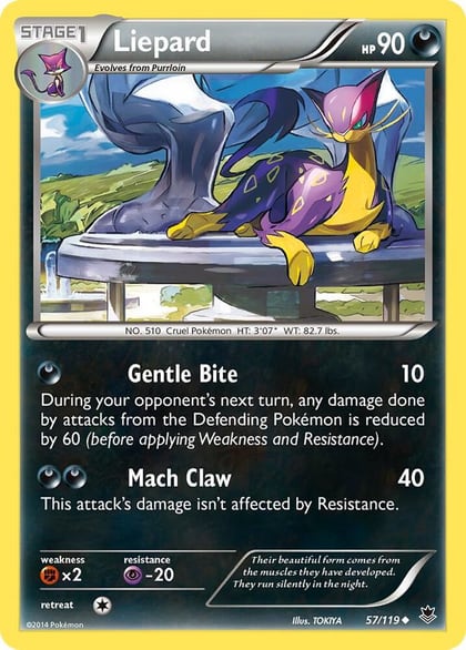 Liepard, XY - Phantom Forces 57/119