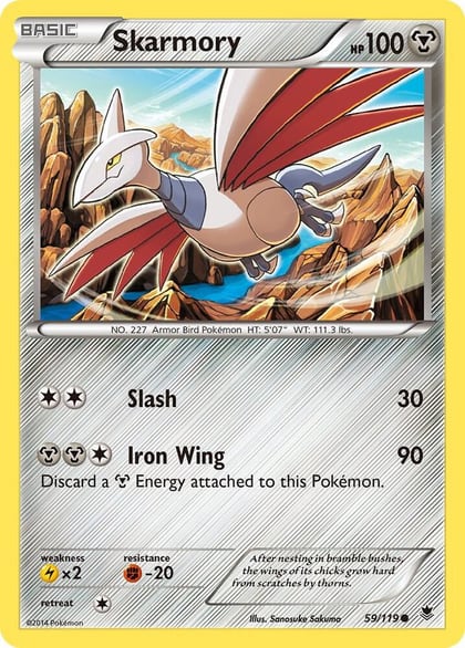 Skarmory, XY - Phantom Forces 59/119