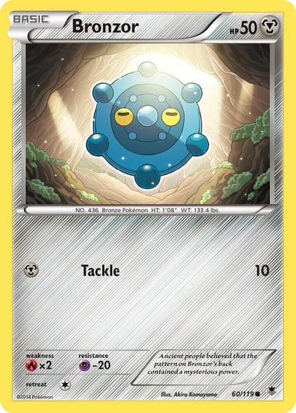 Bronzor, XY - Phantom Forces 60/119