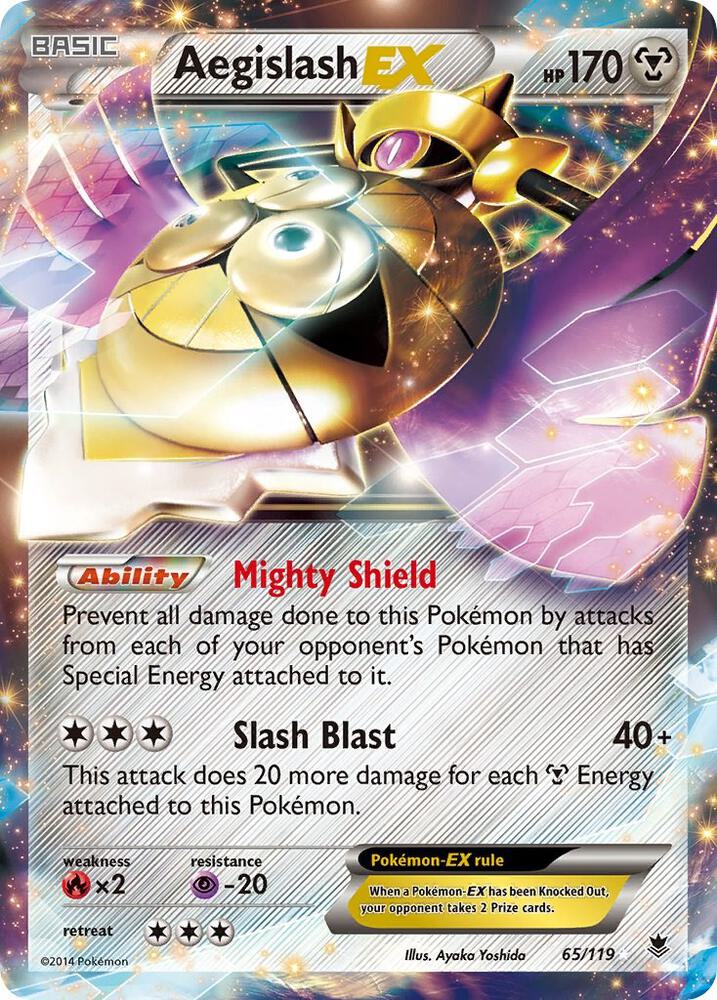 Aegislash EX, XY - Phantom Forces 65/119