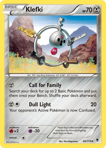 Klefki, XY - Phantom Forces 66/119