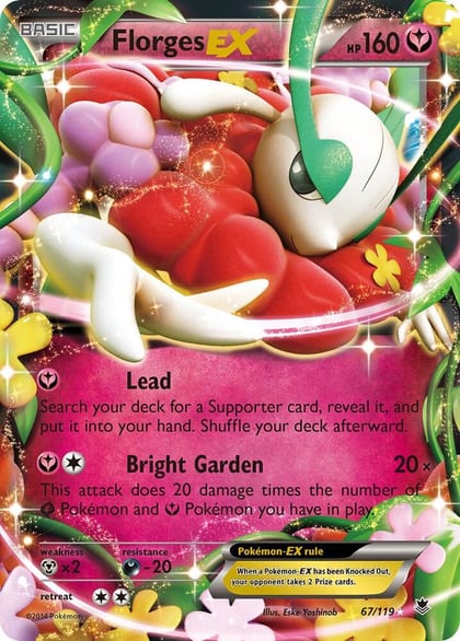 Florges EX, XY - Phantom Forces 67/119