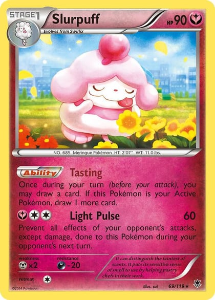 Slurpuff, XY - Phantom Forces 69/119