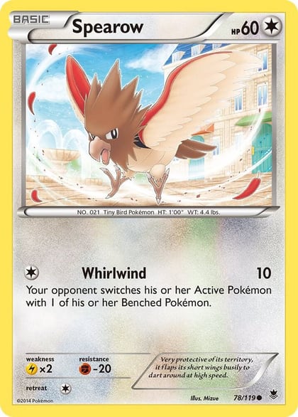 Spearow, XY - Phantom Forces 78/119
