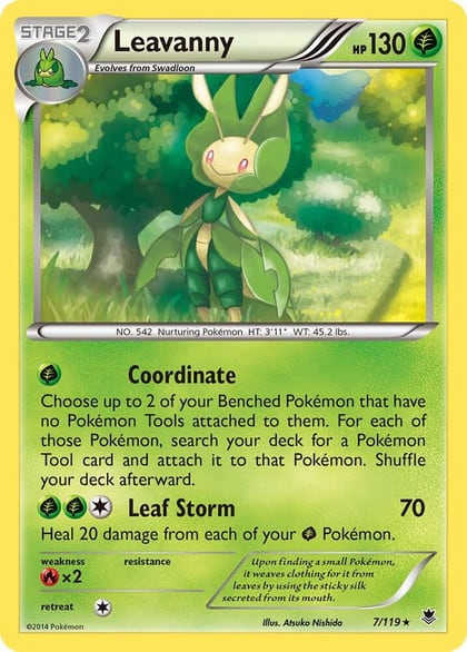 Leavanny, XY - Phantom Forces 7/119