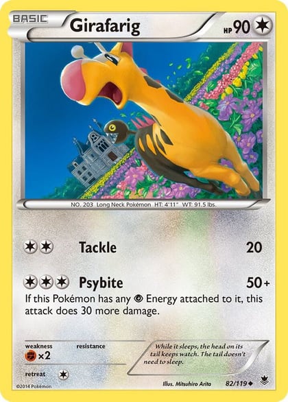 Girafarig, XY - Phantom Forces 82/119