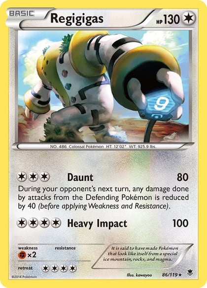 Regigigas, XY - Phantom Forces 86/119