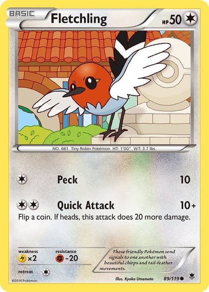 Fletchling, XY - Phantom Forces 89/119