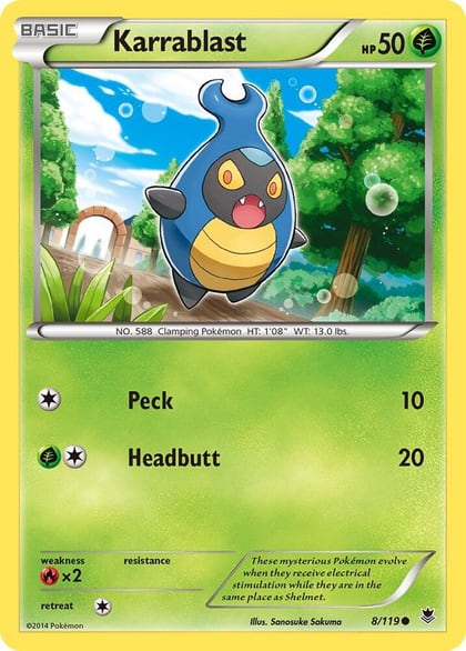 Karrablast, XY - Phantom Forces 8/119