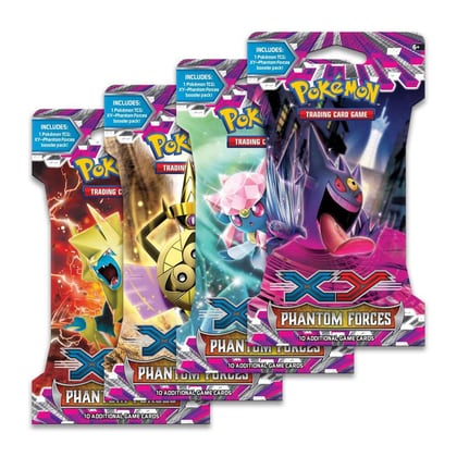 Phantom Forces Sleeved Booster Pack Art Bundle [Set of 4], XY - Phantom Forces P276592