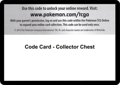 Code Card - Collector Chest, XY - Phantom Forces P278678