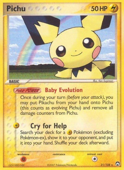 Pichu, Power Keepers 21/108