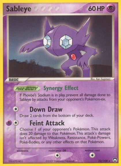 Sableye, Power Keepers 22/108