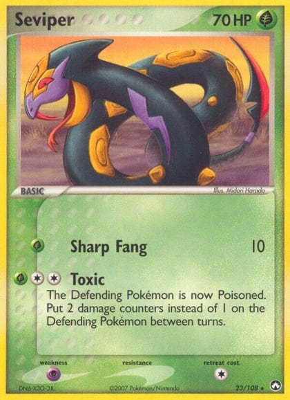 Seviper, Power Keepers 23/108