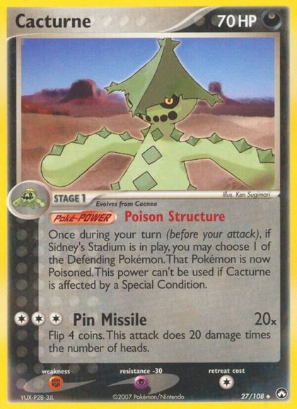 Cacturne, Power Keepers 27/108