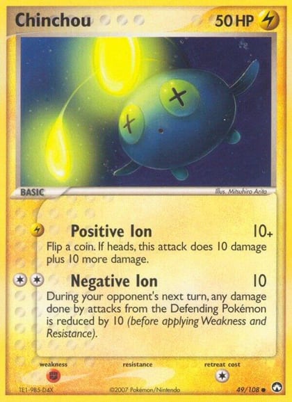 Chinchou, Power Keepers 49/108