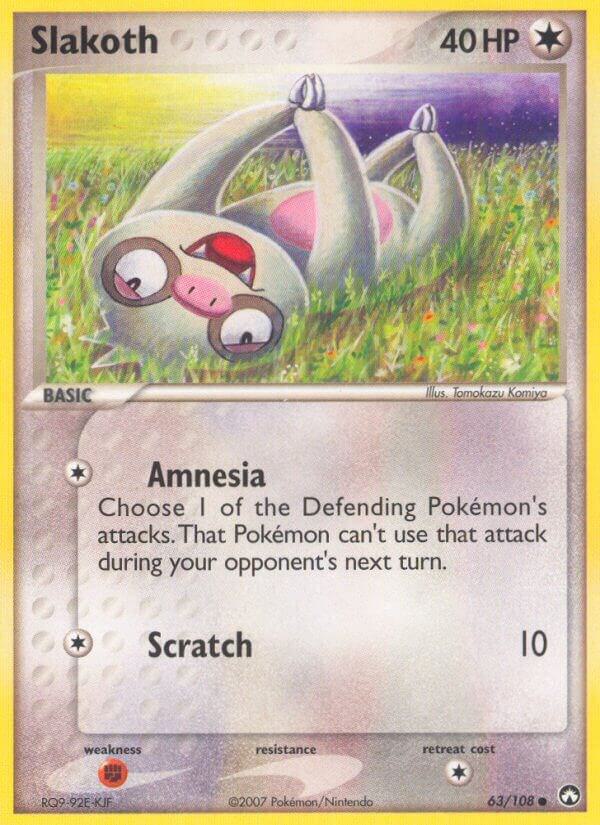 Slakoth, Power Keepers 63/108