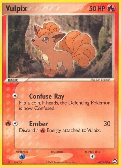 Vulpix, Power Keepers 69/108