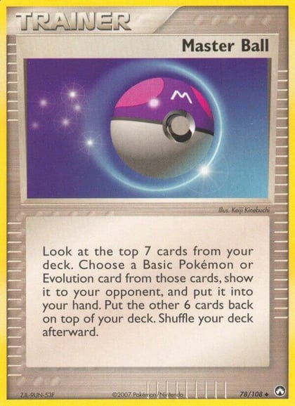 Master Ball, Power Keepers 78/108