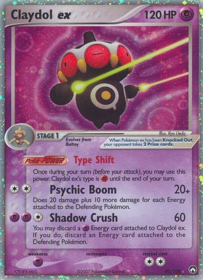 Claydol ex, Power Keepers 93/108