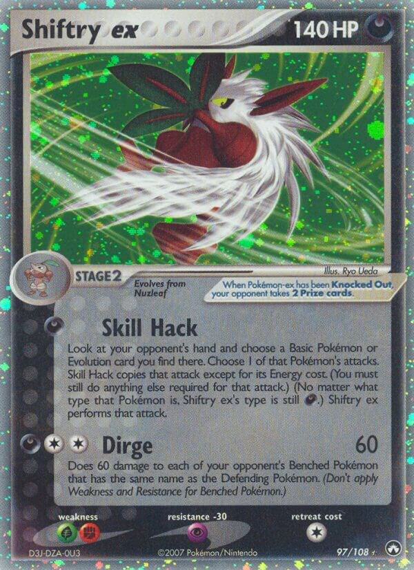 Shiftry ex, Power Keepers 97/108