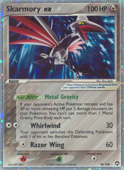 Skarmory ex, Power Keepers 98/108