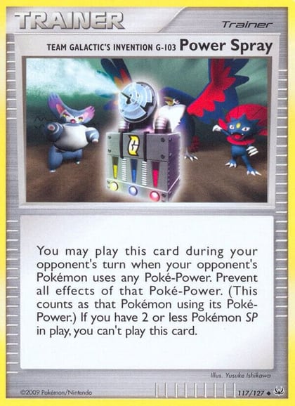 Team Galactic's Invention G-103 Power Spray, Platinum 117/127