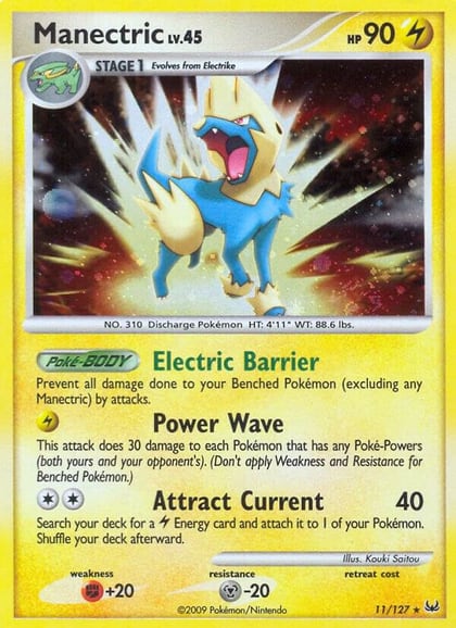 Manectric, Platinum 11/127