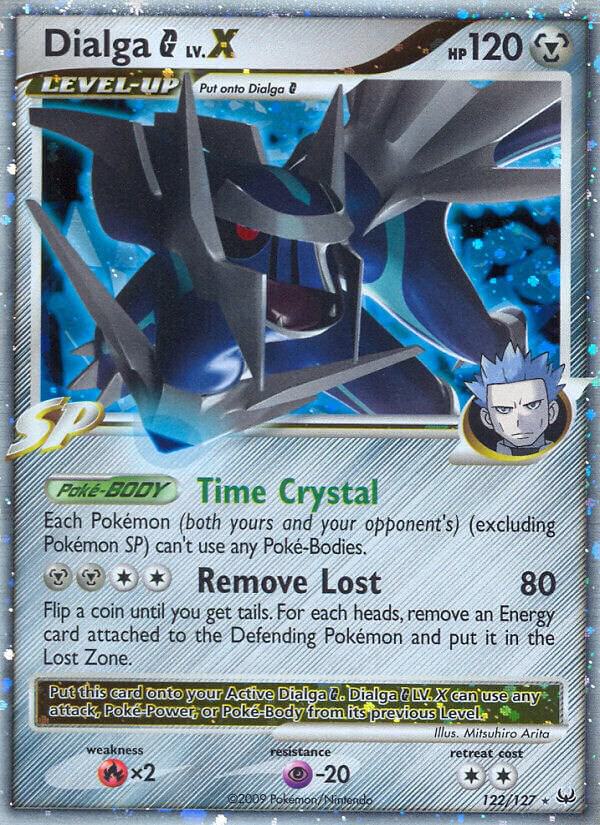 Dialga G LV.X, Platinum 122/127