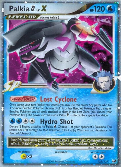 Palkia G Lv.X, Platinum 125/127