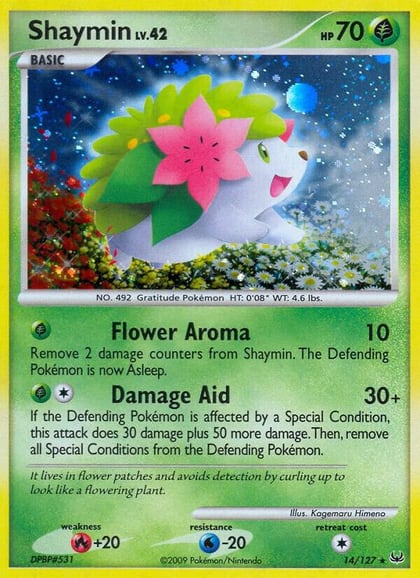 Shaymin (14), Platinum 14/127