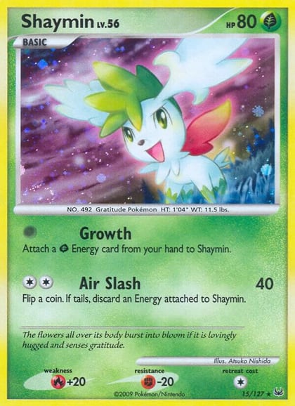 Shaymin (15), Platinum 15/127