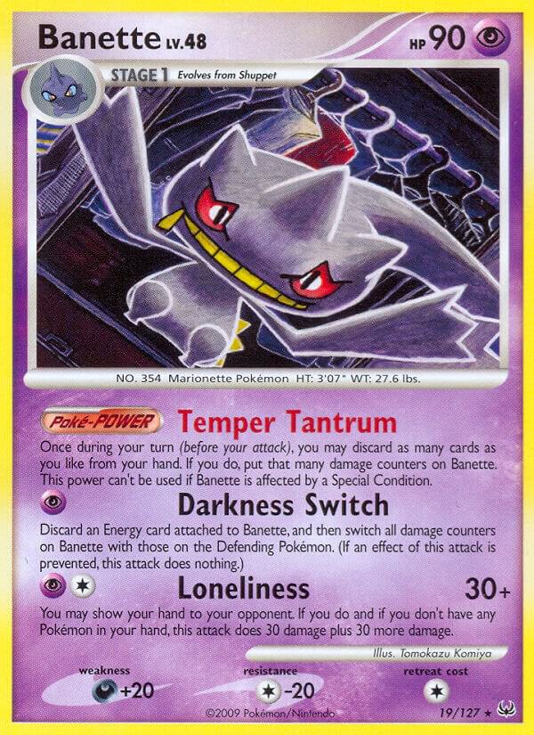 Banette, Platinum 19/127