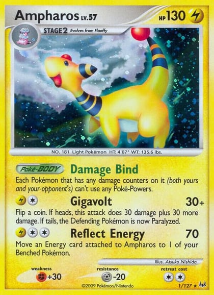 Ampharos, Platinum 1/127