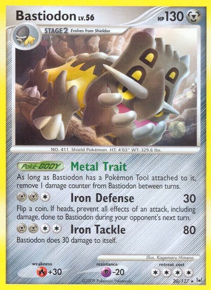 Bastiodon, Platinum 20/127