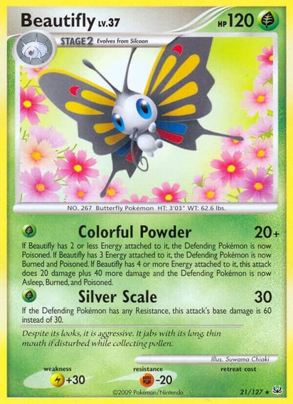Beautifly, Platinum 21/127