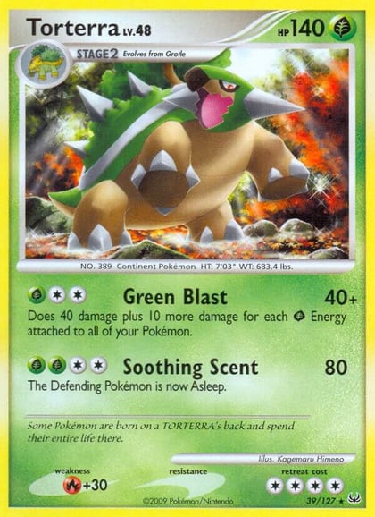 Torterra, Platinum 39/127
