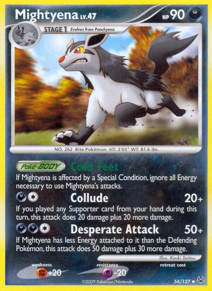 Mightyena, Platinum 54/127