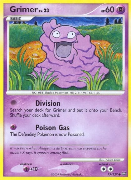 Grimer, Platinum 75/127
