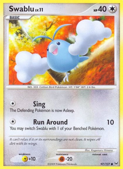 Swablu, Platinum 97/127