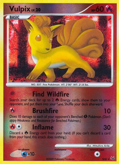 Vulpix (Shiny), Platinum SH6