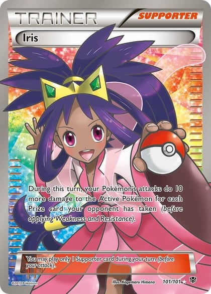 Iris (101 Full Art), Plasma Blast 101/101