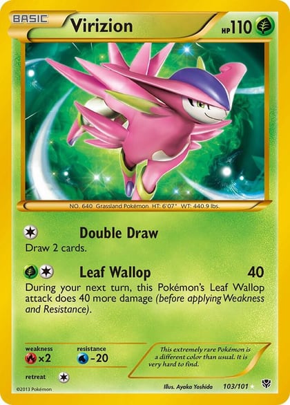 Virizion (Secret), Plasma Blast 103/101